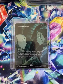 Magic the Gathering Borderless Fabled Passage Avatar Last Airbender Eternal MTG - Image 1