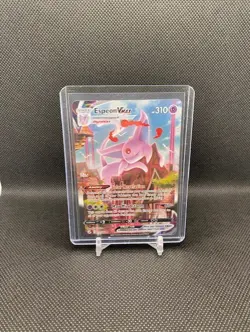 Pokemon Espeon VMAX Alt Art 270/264 Fusion Strike Secret Rare Full Art NM 2021! - Image 5