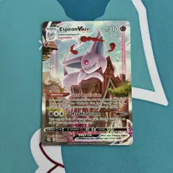 Pokemon Espeon VMAX Alt Art 270/264 Fusion Strike Secret Rare Full Art NM 2021! - Image 1