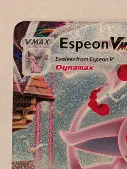 Espeon Vmax Fusion Strike Alt Art Pokemon Card 270/264 Full Art 2021 FA NM - Image 3