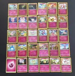 PINK - Pokemon TCG - HUGE Fairy Card Lot 💞🧚💞 - Image 1