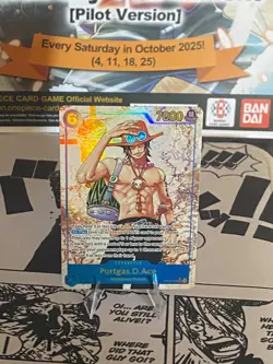 Portgas.D.Ace (119) (Parallel) OP13-119 Carrying On His Will Foil - Image 1