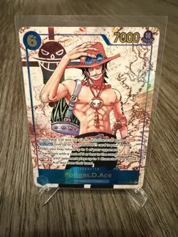 Portgas.D.Ace (119) (Parallel) OP13-119 Carrying On His Will Foil - Image 1