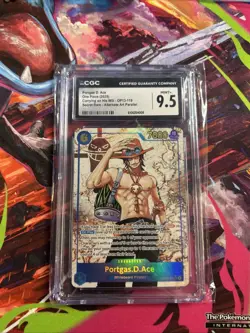 Portgas.D.Ace (119) (Parallel) OP13-119 Carrying On His Will Foil - Image 1