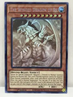 The Winged Dragon of Ra (Ghost Rare) LED7-EN000 Legendary Duelists: Rage of #1 - Image 1
