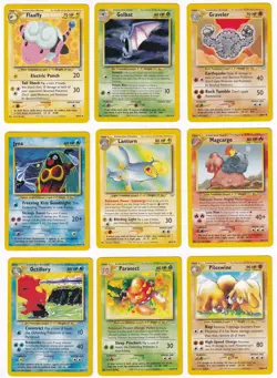 Pokemon Neo Revelation COMPLETE SET Uncommon/Common WOTC 37 Card Lot MP-NM - Image 2
