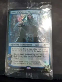 Jace Wielder Of Mysteries Stained Glass FOIL Magic The Gathering MTG Card - Image 1