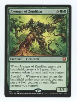 MTG Avenger of Zendikar - Commander Legends (CMR) #422 Magic Card Mythic NM - Image 1