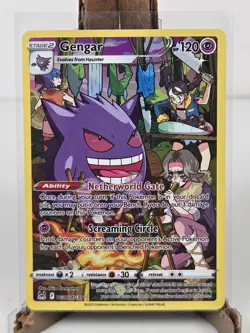 Gengar TG06/TG30 Swsh11: Lost Origin Trainer Gallery Holo NM Pokemon Card - Image 1