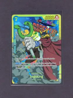 Sogeking SEC OP03-122 Pillars of Strength Foil One Piece Card Game - Image 1