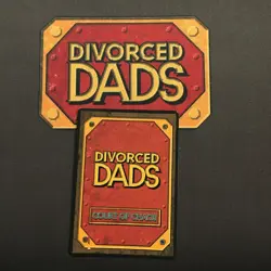 Divorced Dads Court of Chaos Garage - Terrain Card HOLO V1 MISPRINT - Image 2