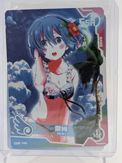 Rem, Re:Zero Waifu Cards Goddess Story Senpai Doujin Anime CCG Waifu Cards HOT - Image 4