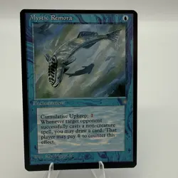 Magic The Gathering Ice Age Mystic Remora Regular LP - Image 1