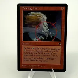 Magic The Gathering Tempest Searing Touch Regular NM - Image 1