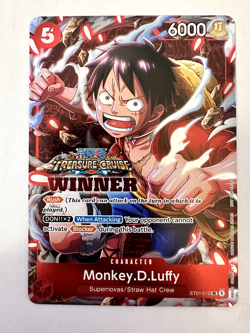 Monkey.D.Luffy (Winner Pack Vol. 5) ST01-012 One Piece Promotion Cards Foil - Image 1