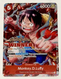 Monkey.D.Luffy (Winner Pack Vol. 5) ST01-012 One Piece Promotion Cards Foil - Image 1