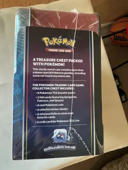 Pokemon: Collectors Chest Scarlet & Violet Paldea Evolved, Sealed Fast shipping. - Image 5