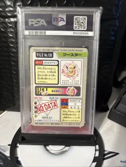 PSA 9 Flareon 136 Pokemon Carddass Bandai Vintage 1997 Pocket Monsters - Image 2