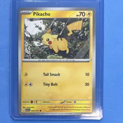Ascended Heroes - Pokemon Pikachu 055/217 Basic Card 70 HP Tail Smack Tiny Bolt - Image 1