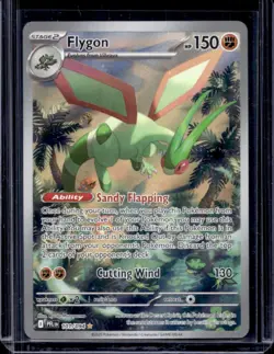 2025 Pokemon Phantasmal Flames Flygon Illustration Rare #101/094 - Image 1