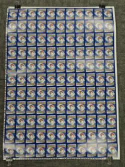 2023 Pokemon Halloween Trick or Trade BOOster English Foil Uncut Sheet (d) - Image 5