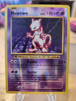Pokemon TCG Mewtwo XY Evolutions 51/108 Holo Promo Mint! - Image 1