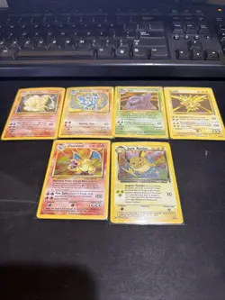 POKEMON~CHARIZARD~3/110~HOLO~LEGENDARY Plus 5 Others - Image 1