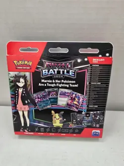 Pokemon Rival Battle Deck Marnie TCG Morpeko Grimmsnarl EX New Factory Sealed - Image 2