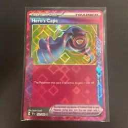 Hero's Cape 152/162 *Temporal Forces* *ACE SPEC Rare* Pokemon TCG - Image 1