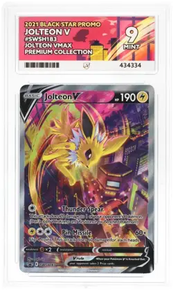Jolteon V Swsh183 Swsh: Sword & Shield Promo Cards Holo ACE 9 - Image 1