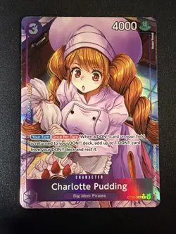 One Piece TCG Charlotte Pudding Alt Art OP08-067 Two Legends English NM - Image 1