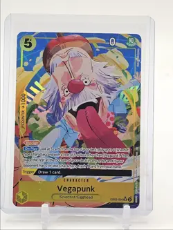 VEGAPUNK 2025 ONE PIECE ANIME 25TH SUPER RARE ALT ART #EB02-056 Q0646 - Image 1