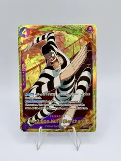 Bandai Mr. 2 Bon Kurei EB01-061 Memorial Collection Secret Rare Foil 1000 Power - Image 1
