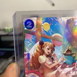 ONE PIECE TCG OP10 Parallel Royal Blood ST12-012 SP Charlotte Pudding - Image 2