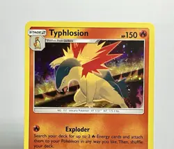 Typhlosion 42/214 (MP) Cosmos Holo Sun & Moon: Black Star Promo 2019 Pokemon - Image 3