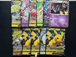 Pokemon Black Star Promo Jumbo V Card Lot x11 - Image 1