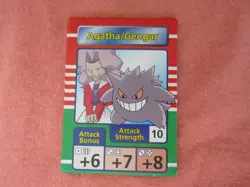 1999/2000 MB GAMES POKEMON MASTER TRAINER BOARD GAME REPLACEMENT COUNTERS/CARDS - Image 2