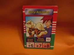 1999/2000 MB GAMES POKEMON MASTER TRAINER BOARD GAME REPLACEMENT COUNTERS/CARDS - Image 5