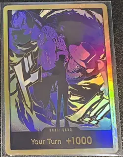Don!! Card (Gold) (Rob Lucci) One Piece Premium Booster THE BEST Vol.2 PRB-02 - Image 1