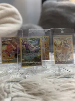 Eevee Evolutions Brilliant Stars Trainer Gallery TG01 TG02 TG03 TG04 Pokemon Lot - Image 2