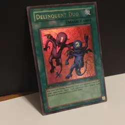 Yu-Gi-Oh! TCG Delinquent Duo 1st Edition Magic Ruler MRL-039 Spell Holo Konami - Image 2