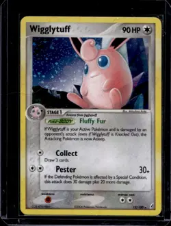 2006 Pokemon EX Crystal Guardians Wigglytuff Holo #13/100 - Image 1