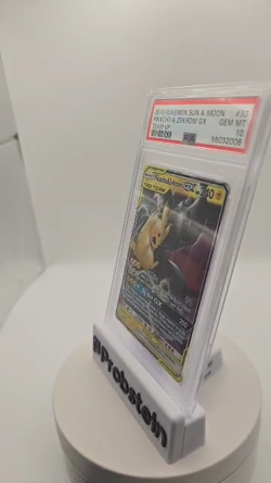 2019 POKEMON SUN & MOON TEAM UP #33 PIKACHU & ZEKROM GX PSA 10 GEM MINT - Image 2