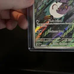 Pokemon TCG Arbok SV05: Temporal Forces Holo Illustration Rare 176/162 - Image 5