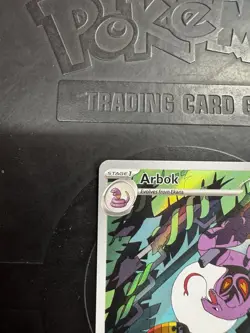 Pokemon TCG Arbok Illustration Rare 176/162 Sv05: Temporal Forces NM - Image 2