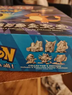 Vintage 1999 Pokemon Collector's Edition MONOPOLY Board Game Complete - Image 2