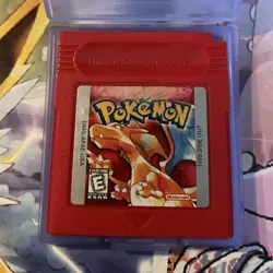 Pokemon Red Version (Nintendo Game Boy, 1999) Authentic TESTED - Image 1