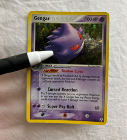 2006 Pokemon TCG EX Legend Maker Holo Gengar #5/92 - NM/LP - Image 2