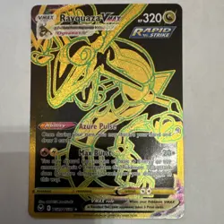 Pokemon Rayquaza VMAX TG29/TG30 Silver Tempest Secret Rare Full Art Holo 320HP - Image 1
