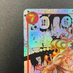 ONE PIECE Card Portgas D.Ace (Manga Alt Art) OP02-013 SR Paramount War - Image 4